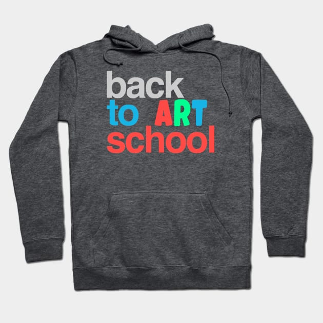 Back to Art School Hoodie by Glenn Landas Digital Art